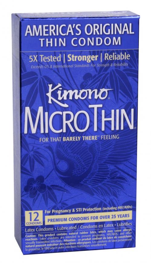 KIMONO MICROTHIN ULTRATHIN 12PK - Click Image to Close