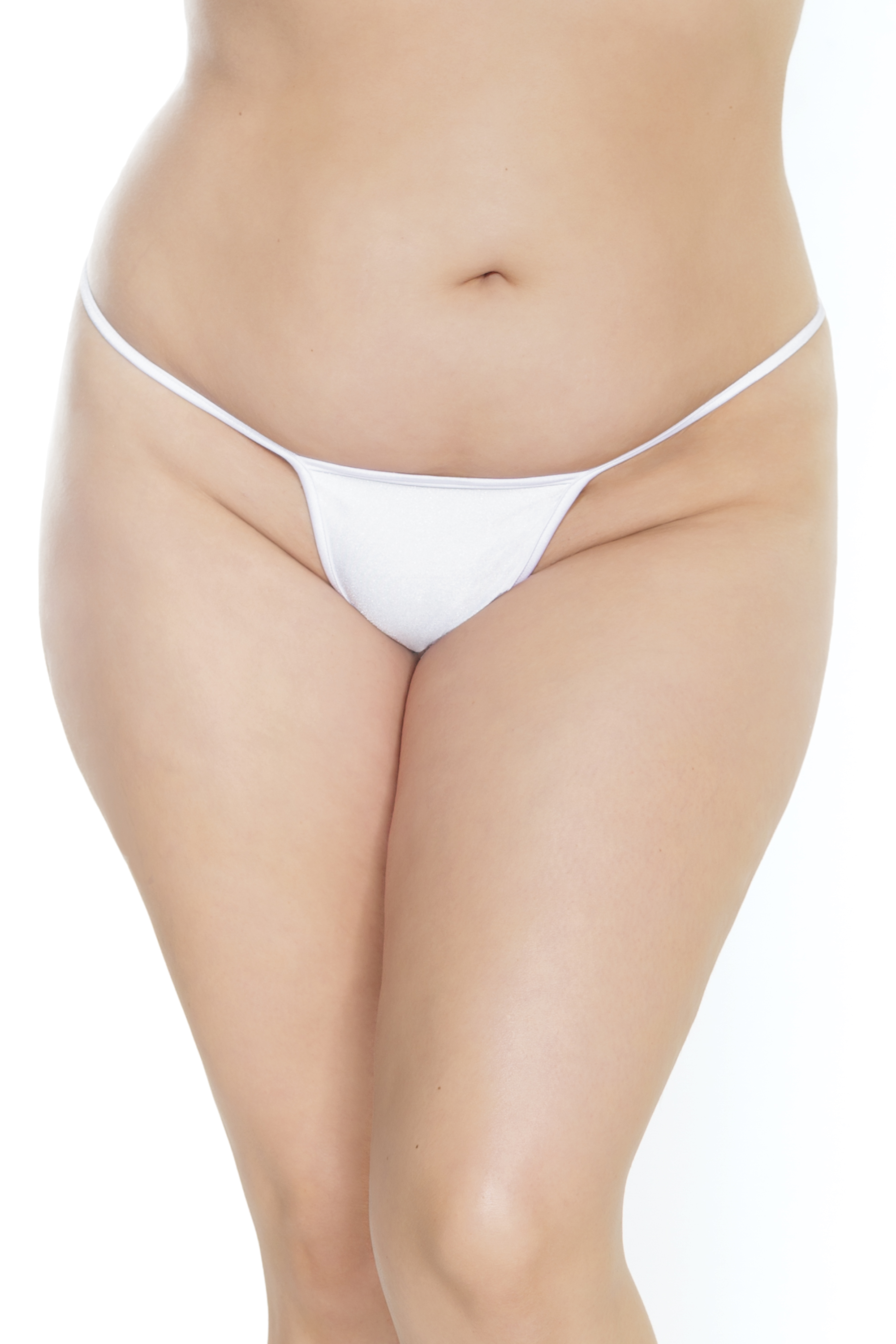 G STRING WHITE XL - Click Image to Close