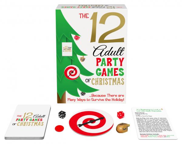 12 ADULT PARTY GAMES OF CHRISTMAS - Click Image to Close