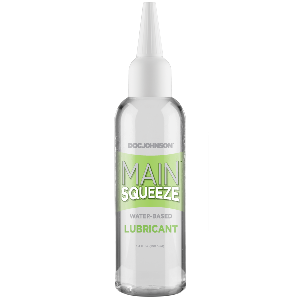 MAIN SQUEEZE WATER BASED LUBRICANT 3.4 OZ - Click Image to Close
