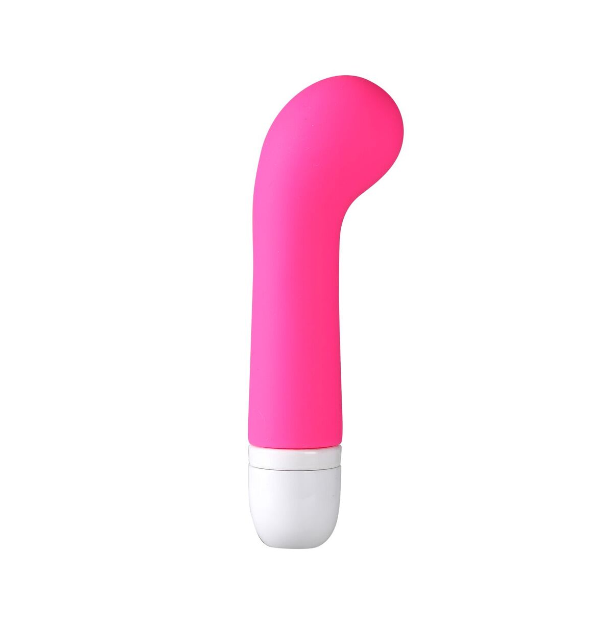 AVA SILICONE G SPOT VIBE NEON PINK - Click Image to Close