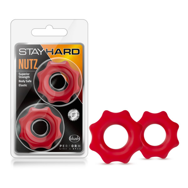 STAY HARD NUTZ RED - Click Image to Close