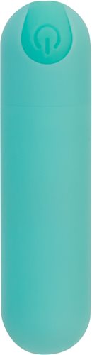 POWER BULLET ESSENTIAL 3.5IN RECHARGEABLE TEAL - Click Image to Close