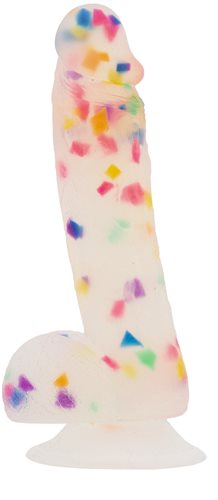 ADDICTION 100% PARTY MARTY 7.5 IN FROST & CONFETTI - Click Image to Close