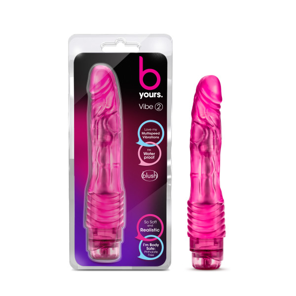 B YOURS COCKVIBE #2 PINK - Click Image to Close
