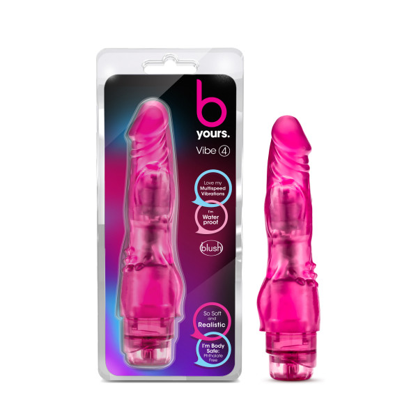 B YOURS COCKVIBE #4-PINK - Click Image to Close