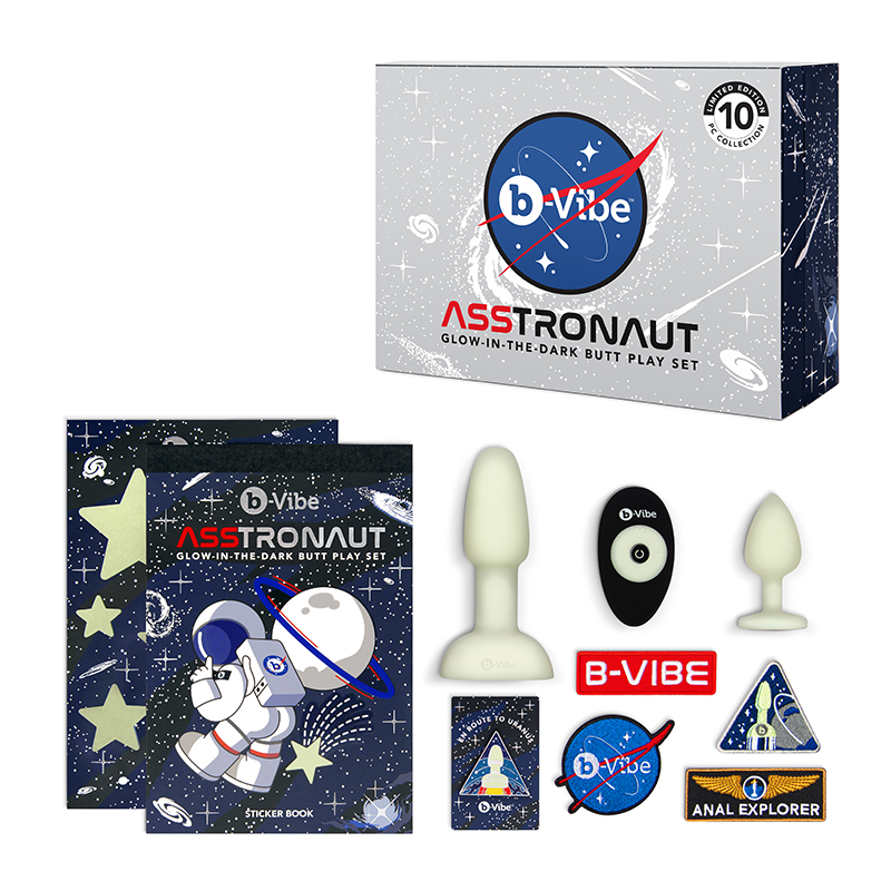 B VIBE ASSTRONAUT GLOW IN THE DARK SET (NET) - Click Image to Close