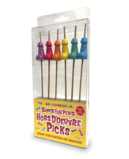 SUPER FUN PENIS HORS D'OEUVRE PICKS - Click Image to Close