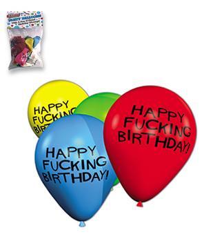 X-RATED BIRTHDAY BALLOONS