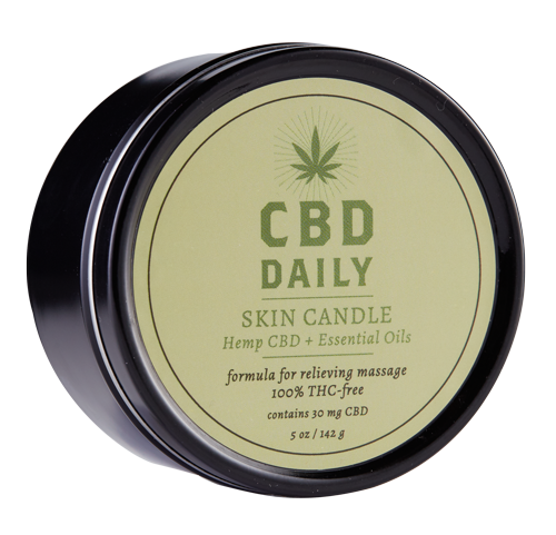 CBD DAILY SKIN CANDLE 3-IN-1 5 OZ - Click Image to Close