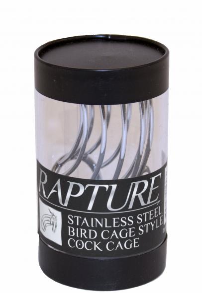 MALE STAINLESS STEEL BIRD CAGE - Click Image to Close