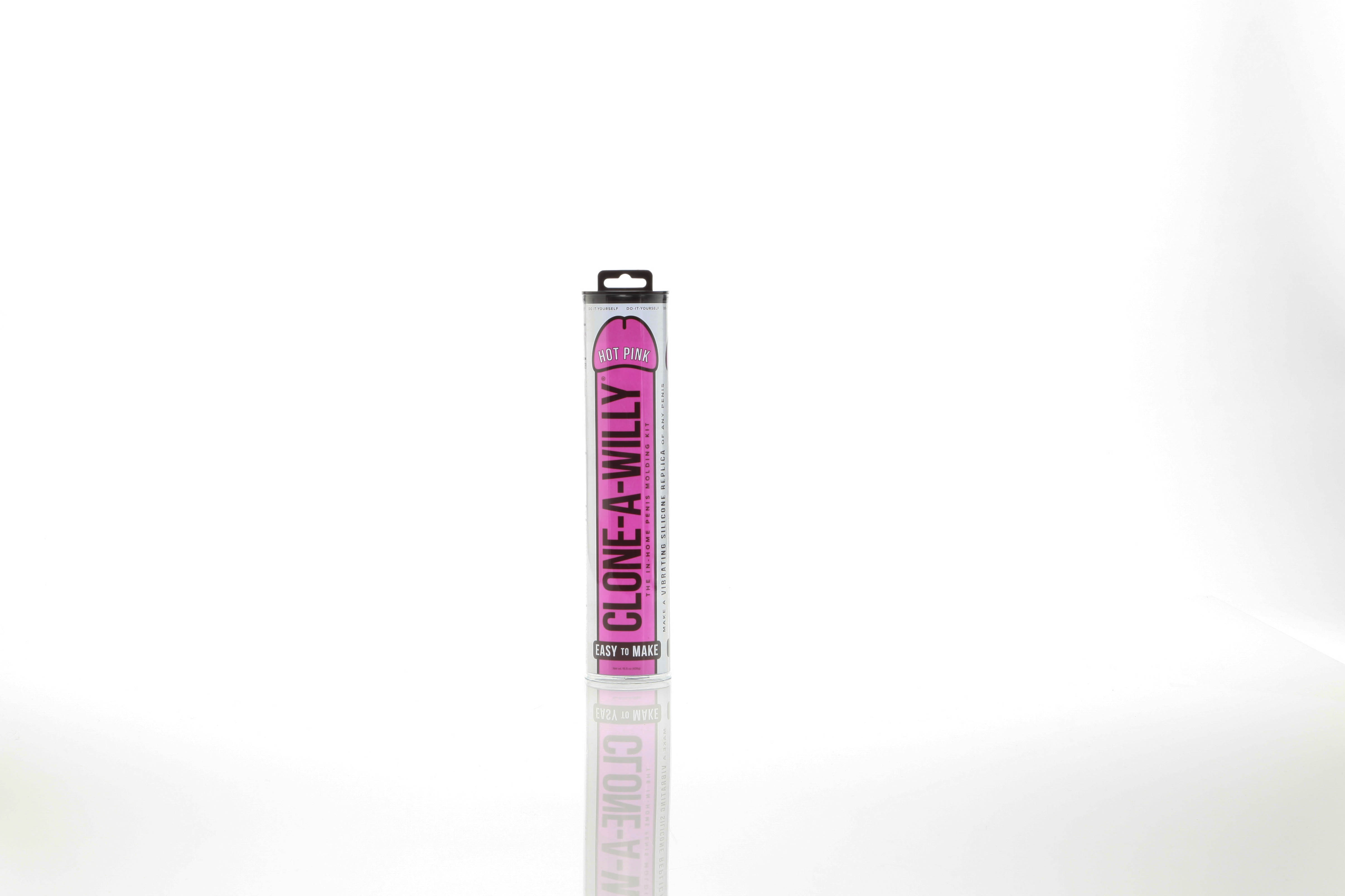 CLONE A WILLY HOT PINK GLOW IN THE DARK - Click Image to Close