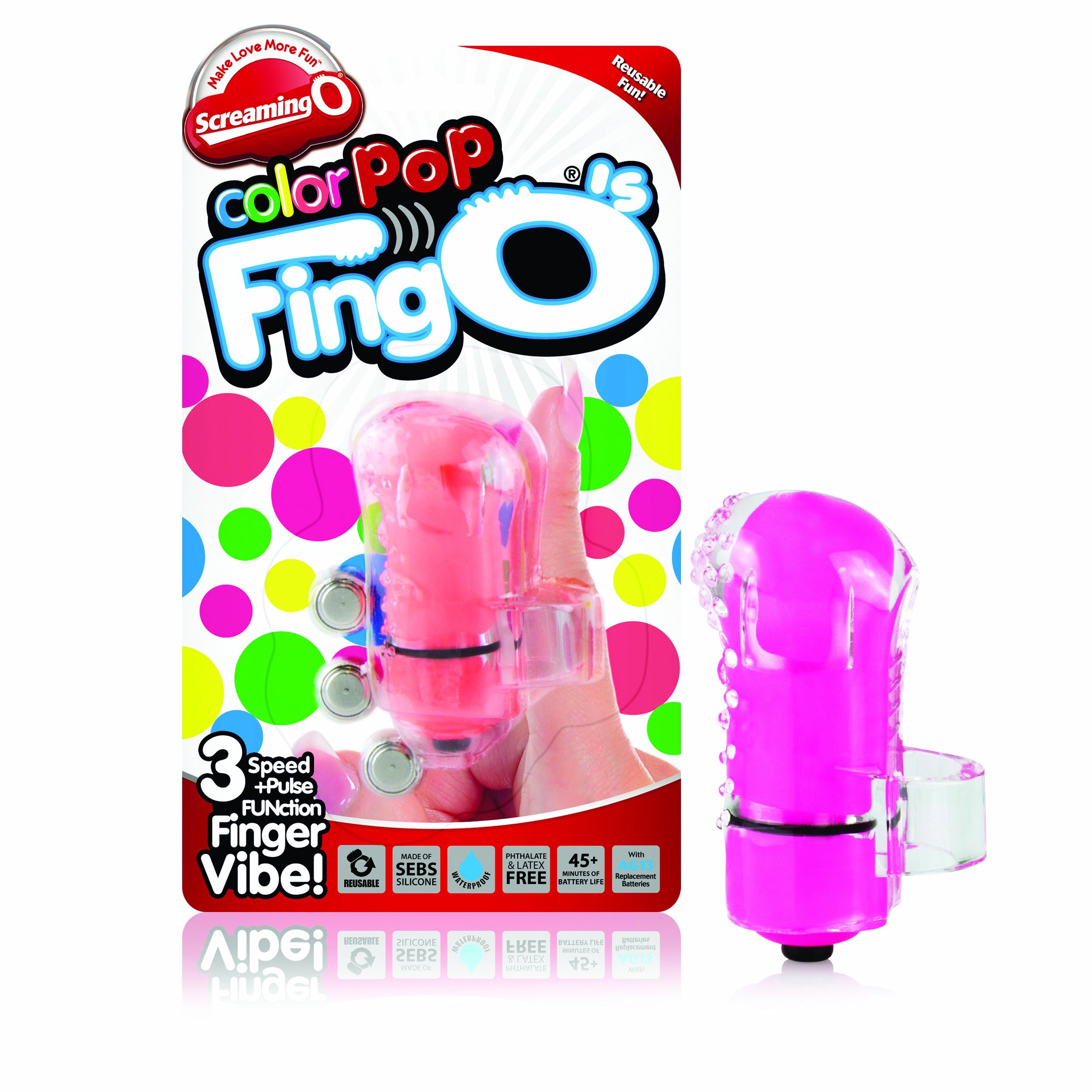 COLOR POP FING O ASSORTED COLORS - Click Image to Close