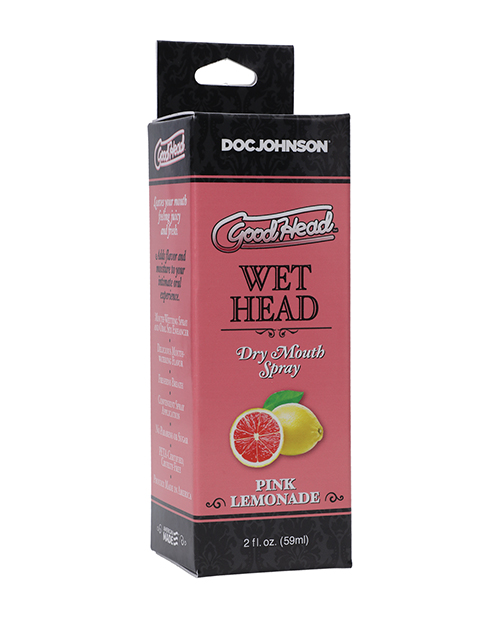 GOODHEAD WET HEAD DRY MOUTH SPRAY PINK LEMONADE 2 OZ - Click Image to Close