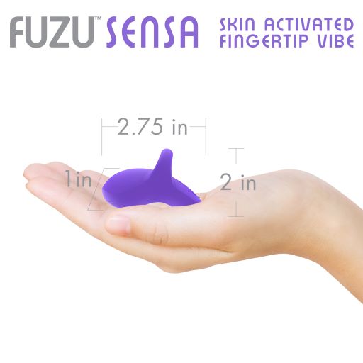FUZU SENSA SKIN ACTIVATED FINGERTIP VIBE PURPLE - Click Image to Close
