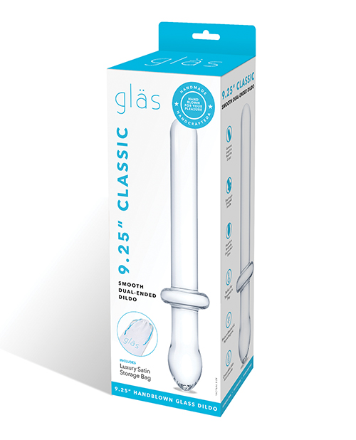 (WD)GLAS 9.25 CLASSIC SMOOTH -ENDED DILDO "