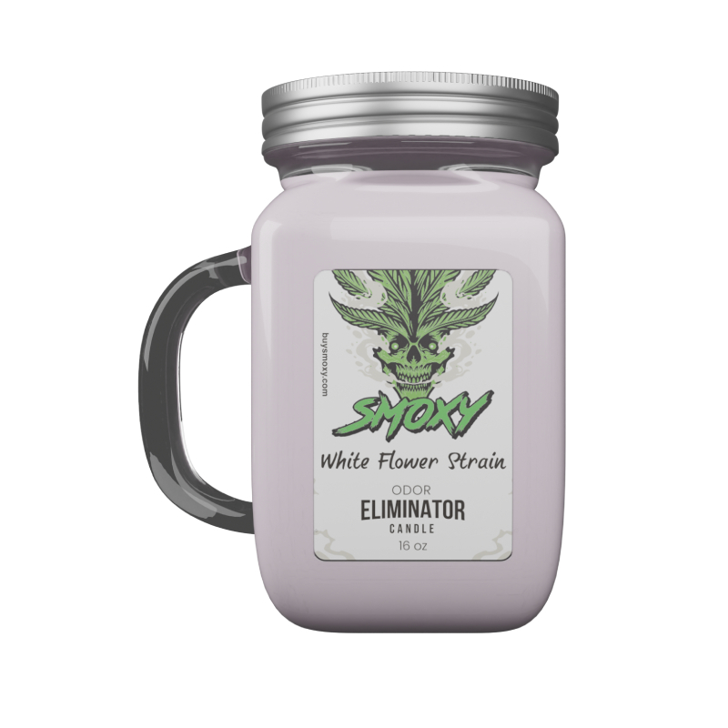 SMOXY CANDLE WHITE FLOWER STAIN 13 OZ (NET) - Click Image to Close