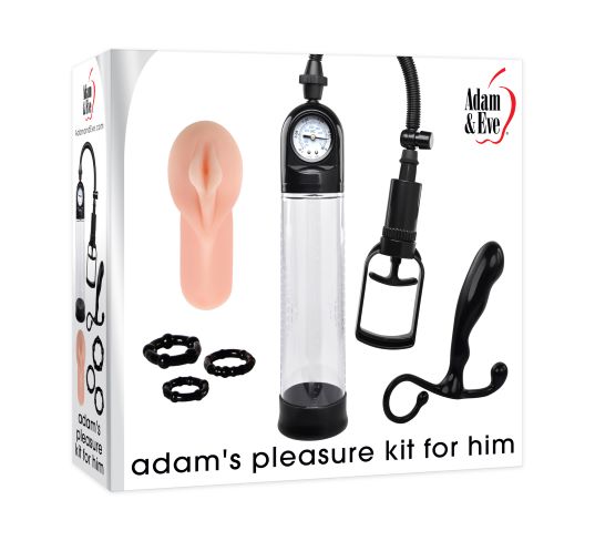 ADAM & EVE ADAMS PLEASURE KIT FOR HIM - Click Image to Close