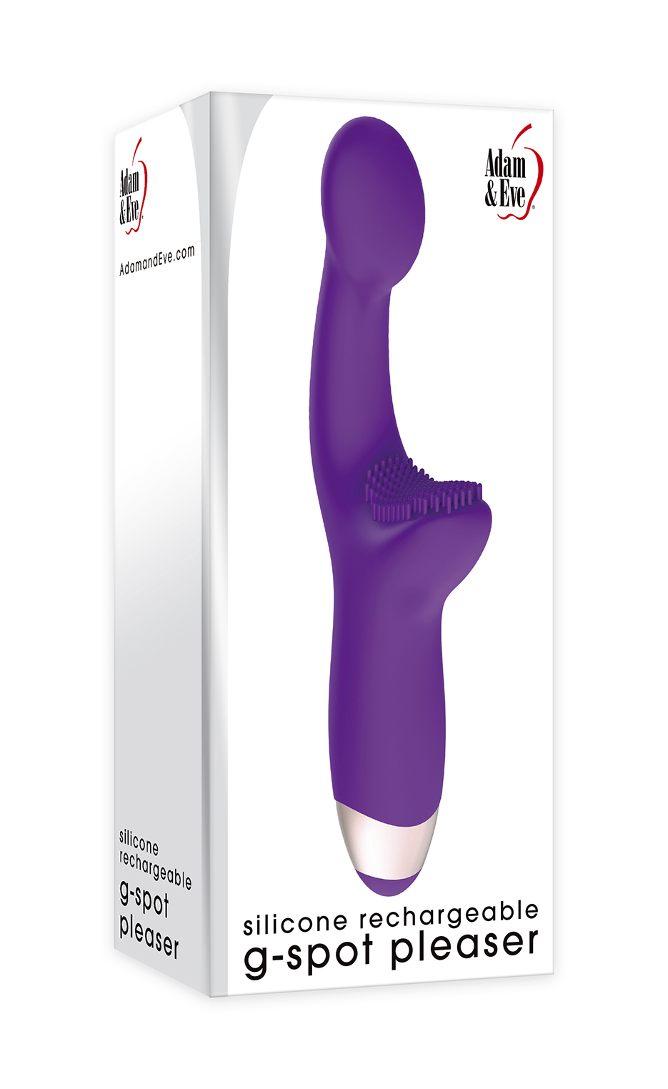 ADAM & EVE SILICONE G-SPOT PLEASER RECHARGEABLE - Click Image to Close
