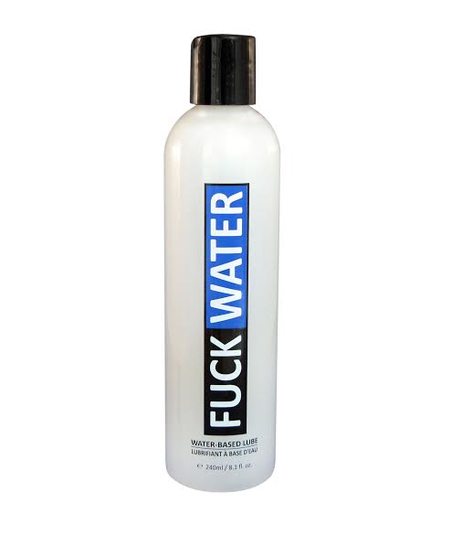 FUCK WATER 8 OZ WATER BASED LUBRICANT - Click Image to Close