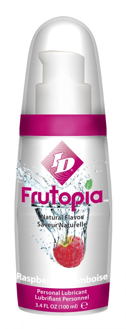 ID FRUTOPIA NATURAL RED RASPBERRY 3.4 OZ - Click Image to Close