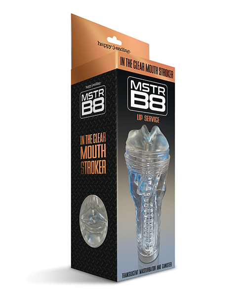 MSTR B8 IN THE CLEAR MOUTH STROKER - Click Image to Close