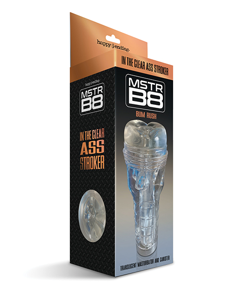 MSTR B8 IN THE CLEAR ASS STROKER - Click Image to Close