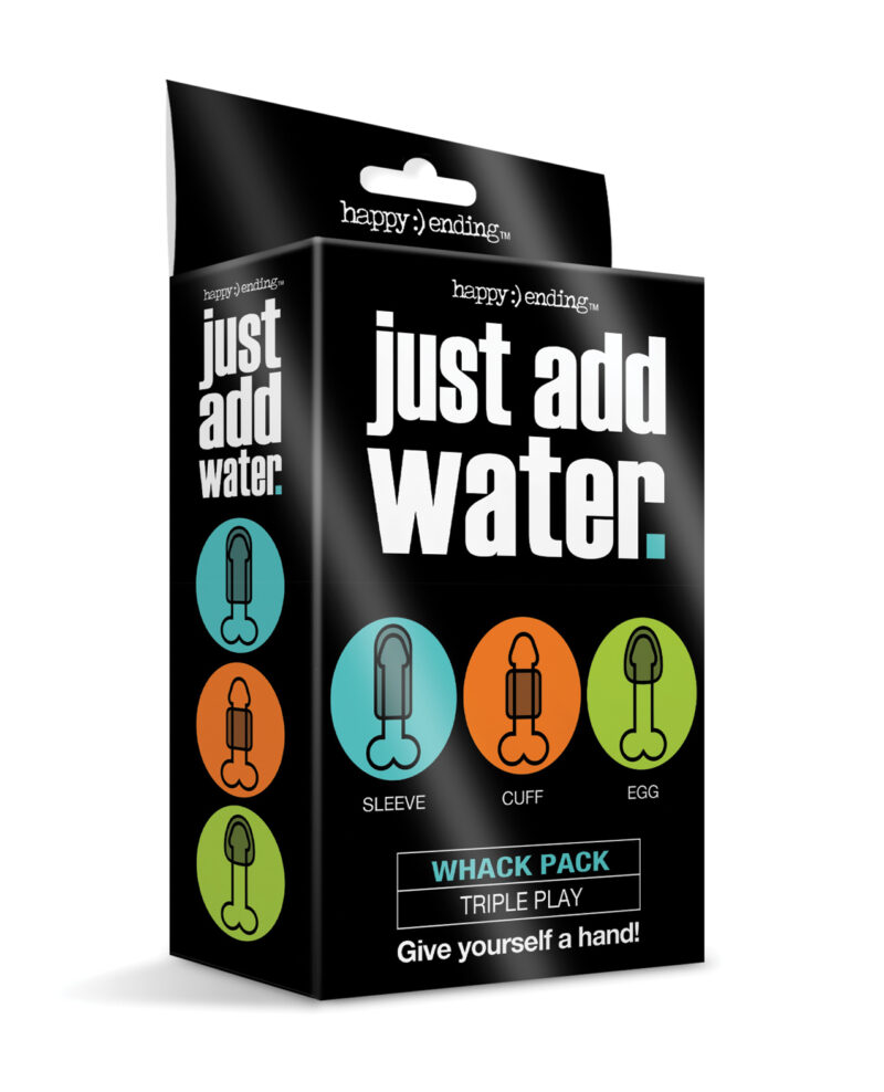HAPPY ENDING JUST ADD WATER WHACK PACK TRIPLE PLAY - Click Image to Close