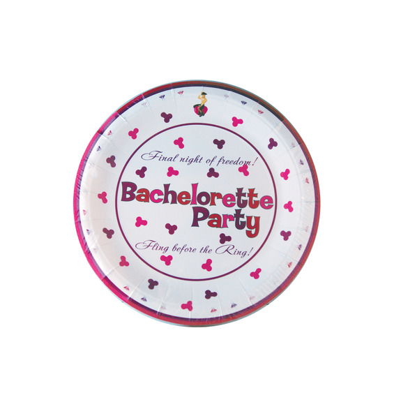 BACHELORETTE PARTY 7IN PLATE(WD)