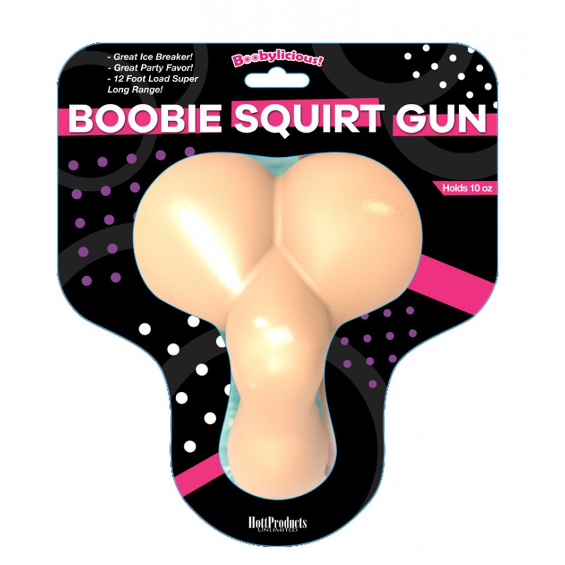BOOBIE SQUIRT GUN CARDED - Click Image to Close