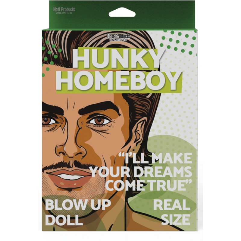 HUNKY HOMEBOY BLOW UP DOLL - Click Image to Close
