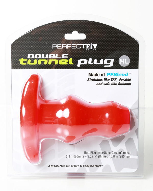 D-TUNNEL PLUG X LARGE RED