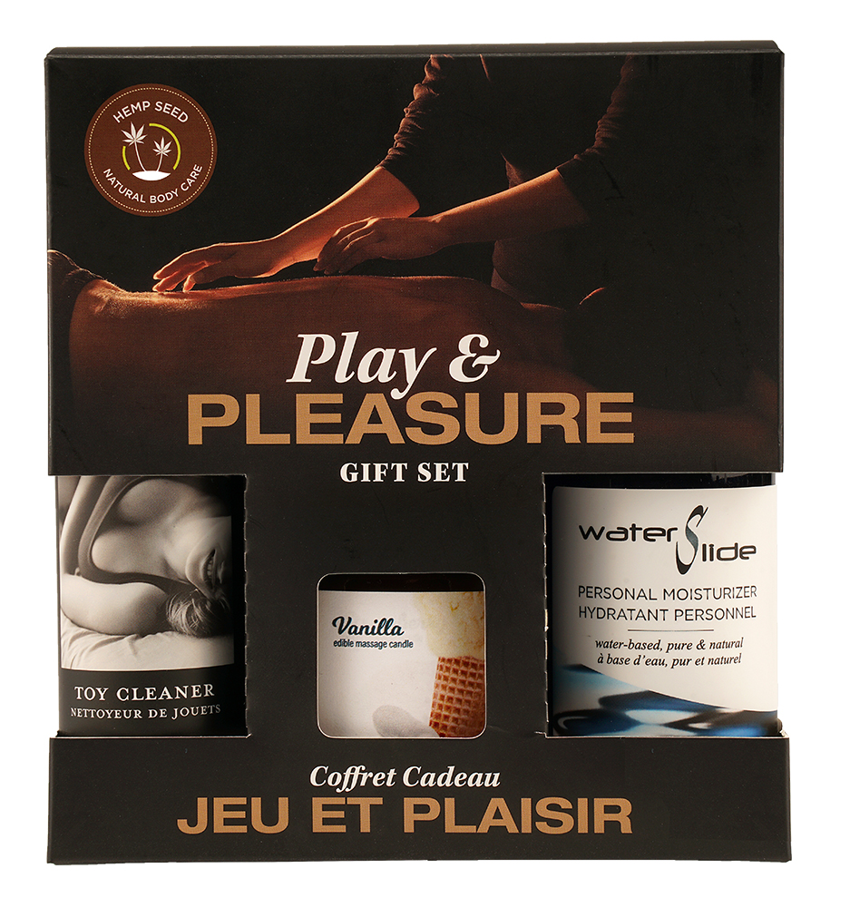 PLAY & PLEASURE GIFT SET VANILLA - Click Image to Close