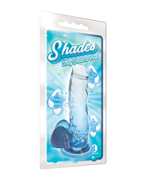 SHADES 7IN JELLY GRADIENT DONG BLUE - Click Image to Close
