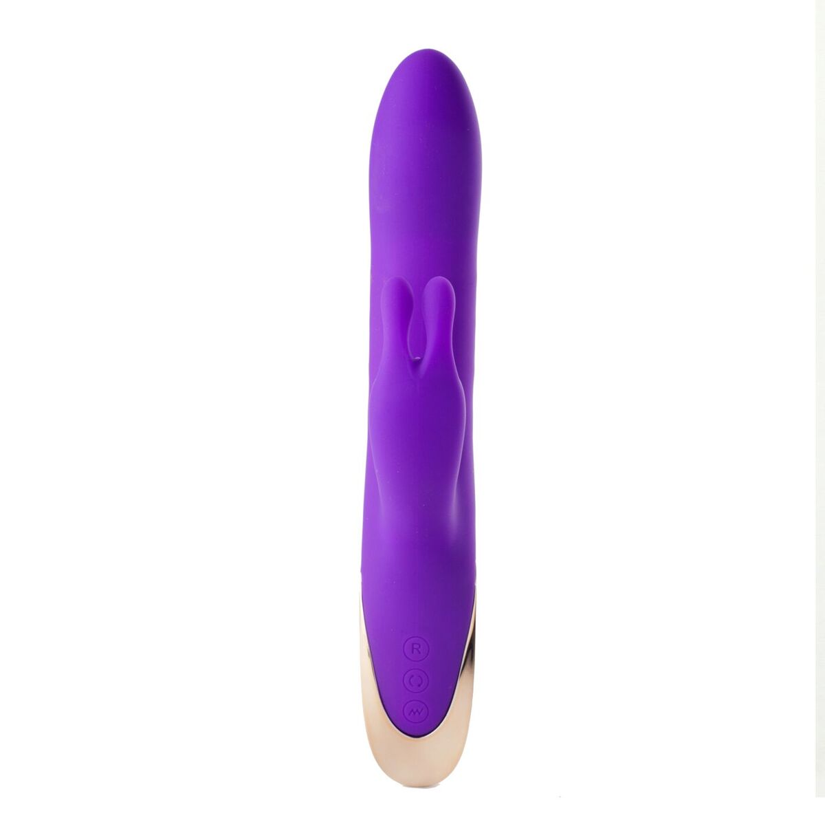 KARLIN SUPERCHARGED SILICONE RABBIT RECHARGEABLE PURPLE - Click Image to Close