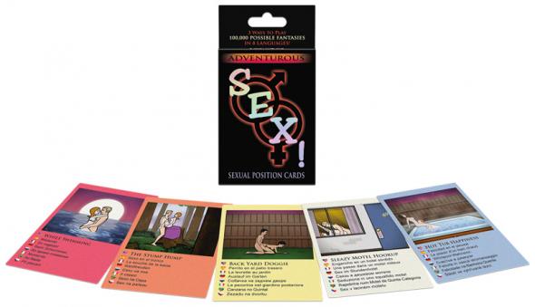 ADVENTUROUS SEX CARD GAME - Click Image to Close