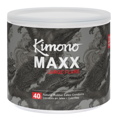 KIMONO MAXX LARGE FLARE 40CT FISHBOWL - Click Image to Close