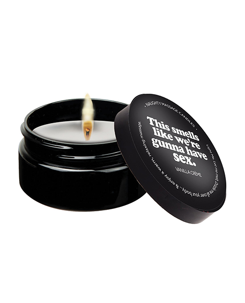 THIS SMELLS LIKE WERE GUNNA HAVE SEX 2OZ MASSAGE CANDLE - Click Image to Close
