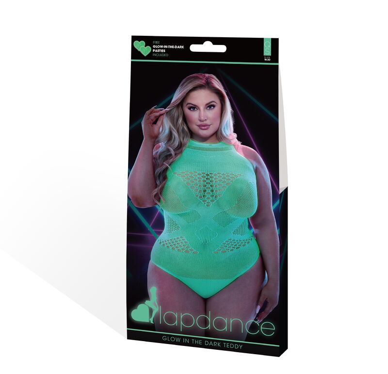 LAPDANCE GLOW IN THE DARK TEDDY Q/S - Click Image to Close