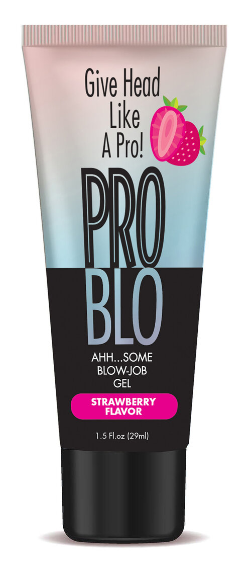 PROBLO ORAL PLEASURE GEL STRAWBERRY 1.5 OZ