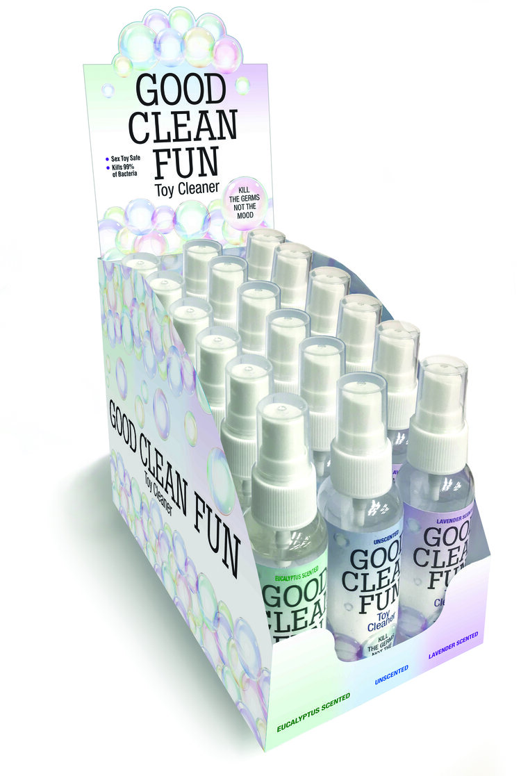 GOOD CLEAN FUN CLEANER 18 PC DISPLAY - Click Image to Close