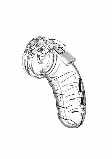 MANCAGE CHASTITY 4.5IN TRANSPARENT MODEL 04 - Click Image to Close