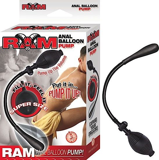 RAM ANAL BALLOON PUMP BLACK - Click Image to Close
