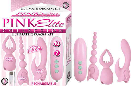 PINK ELITE COLLECTION ULTIMATE ORGASM KIT - Click Image to Close