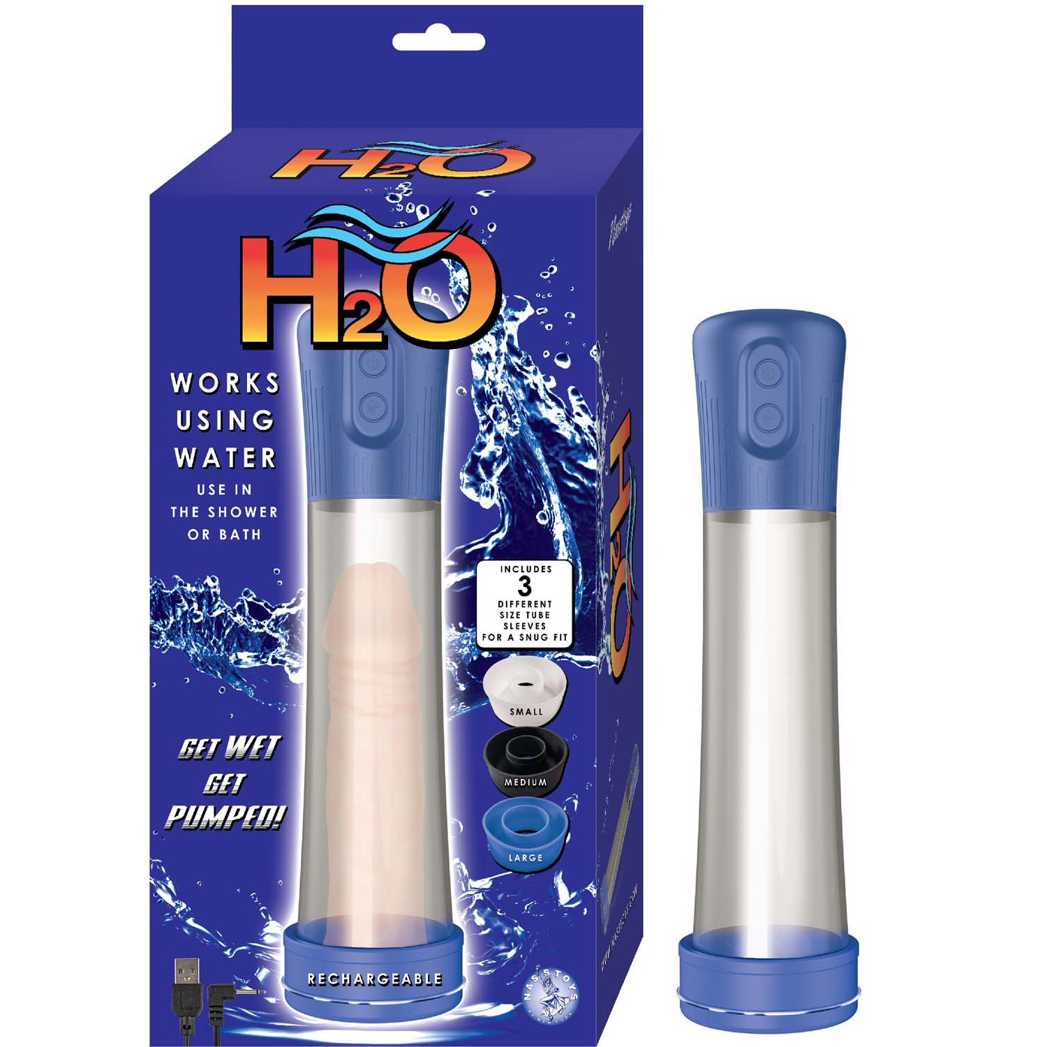 H2O BLUE PUMP - Click Image to Close