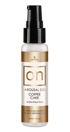 ON FOR HER AROUSAL GEL COFFEE CAKE 1OZ - Click Image to Close