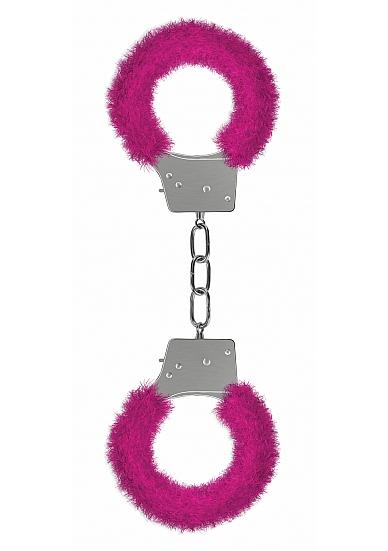 BEGINNER'S HANDCUFFS FURRY PINK - Click Image to Close