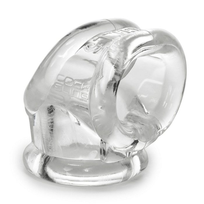 COCKSLING 2 COCK & BALL SLING OXBALLS CLEAR (NET) - Click Image to Close