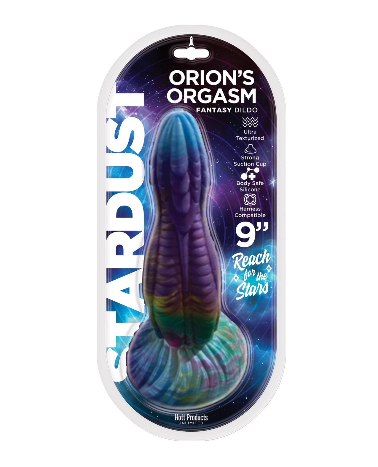 STARDUST ORIONS ORGASM 6 IN SILICONE DILDO - Click Image to Close