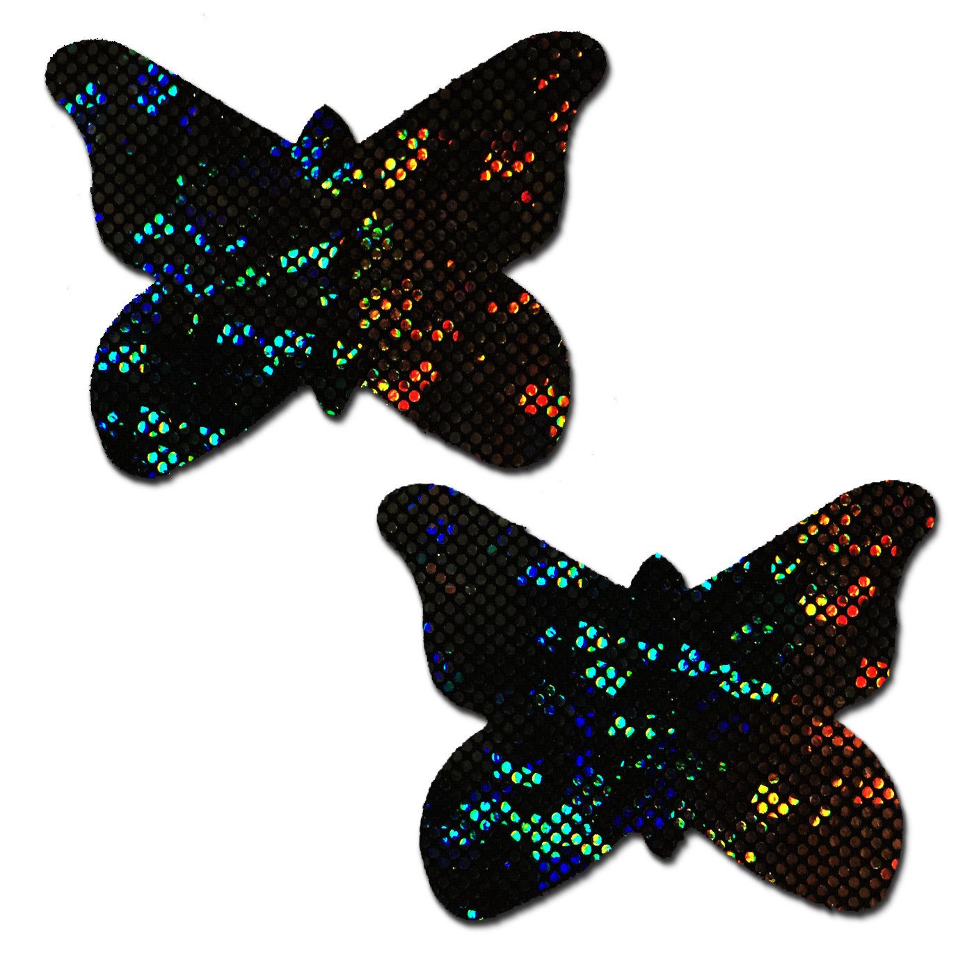 PASTEASE BUTTERFLY SHATTERED DISCO BALL BLACK - Click Image to Close